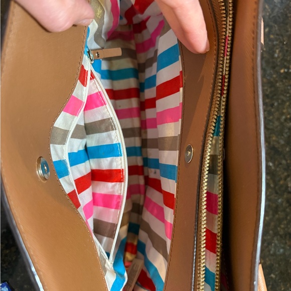 Kate Spade Brown Leather Tote - Picture 5 of 5